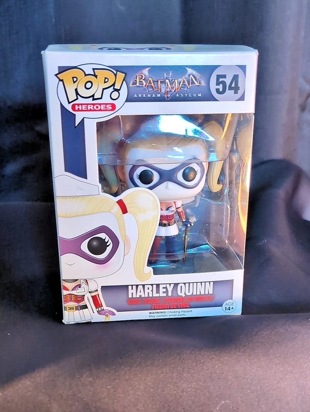 Funko Harley Quinn #54 Pop! Heroes Figure White & Pink
